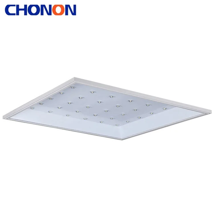 Indoor Panels Lighting 36W Bright Commercial Ultra Slim Flat Square Recessed Led SMD Ceiling Panel Light For Office