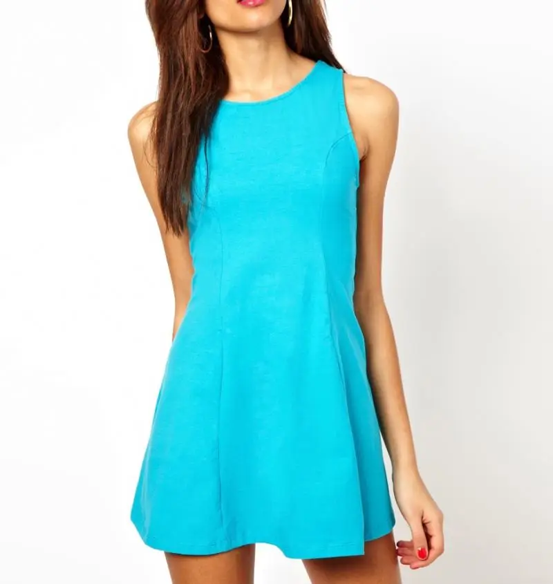 
Laddered back sexy clubwear motorcycle clothing sundress long 