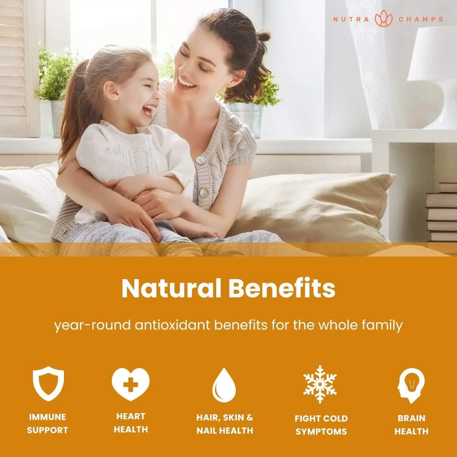 Hot selling high quality manufacturer OEM vitamin c gummies, brighten skin tone, 60 count