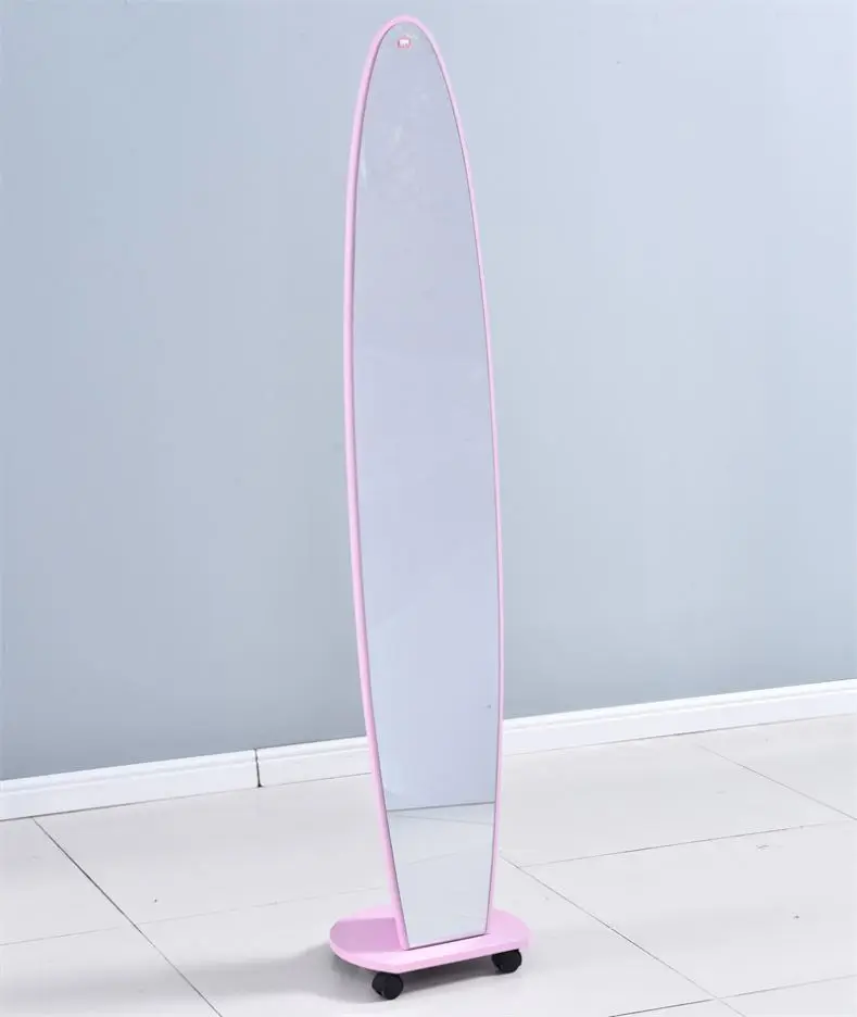 Hot selling wooden floor mirror bedroom standing dressing full length mirror