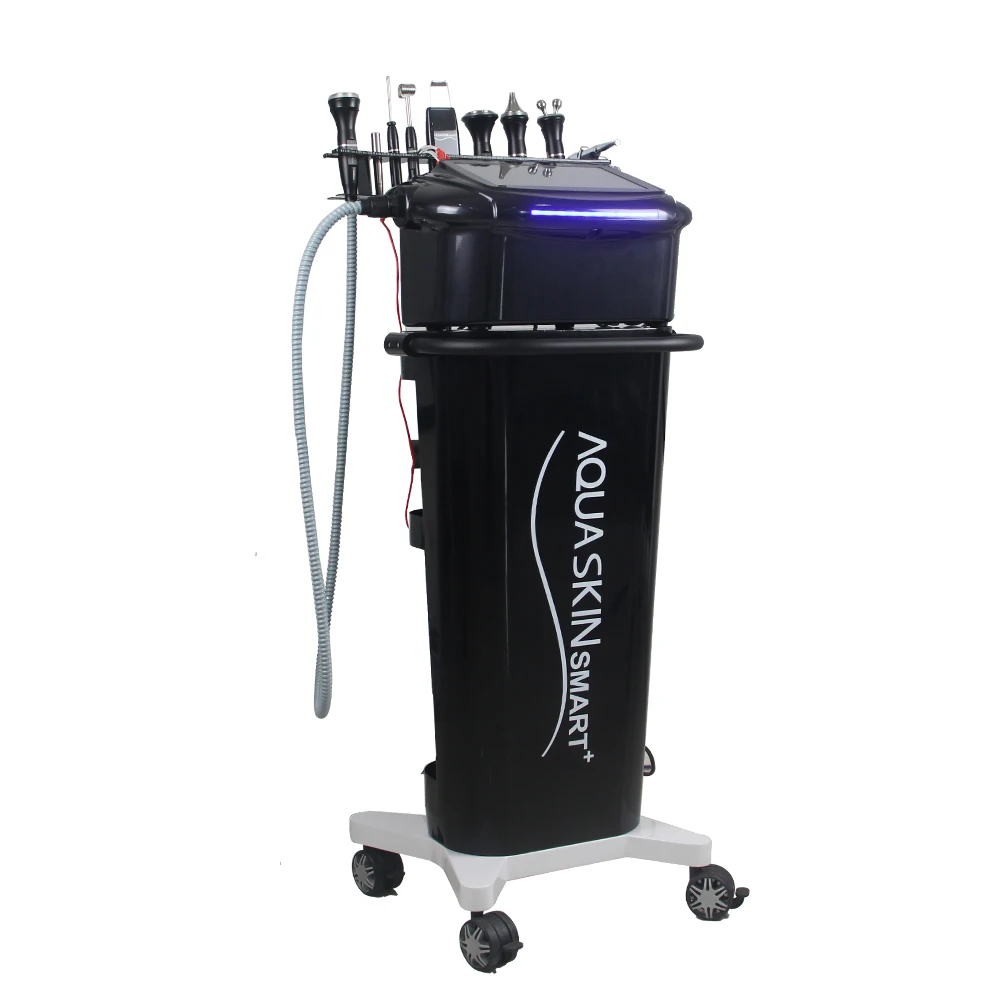 2022 Hot Beauty Salon Equipment 9 In 1 Korea Aqua skin Smart Multifunction Facial Beauty Machine