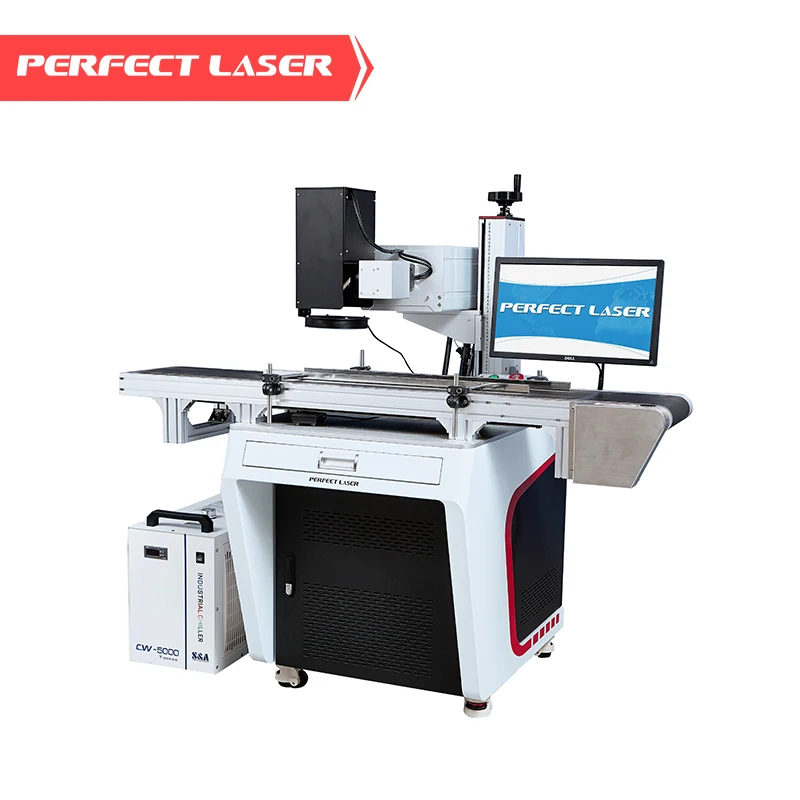 Perfect Laser Auto Visual Positioning 3W 5W 10W UV Laser Bar Code Letters Logo Marking Engraving Machine With CCD Camera