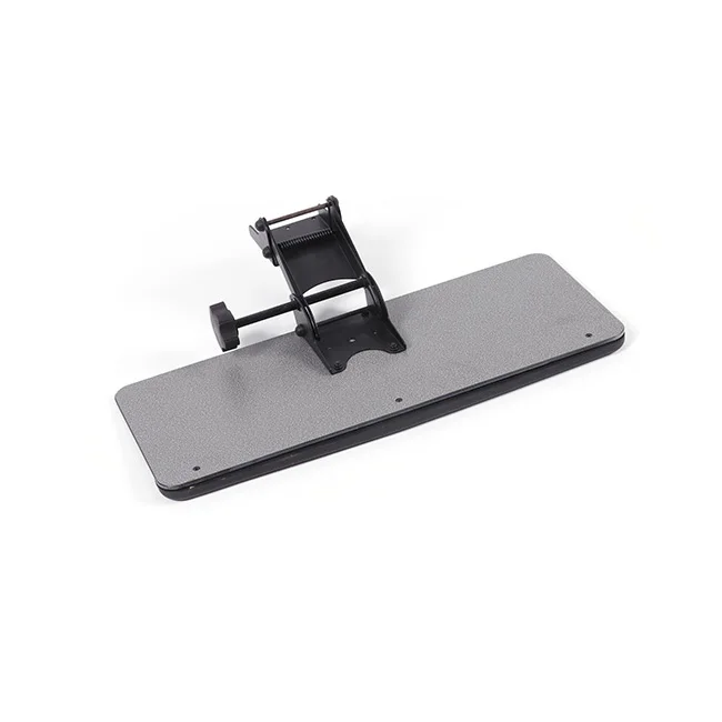 Cheap Price Metal Material Office Working Adjustable Height 120MM Ergonomic Keyboard Tray
