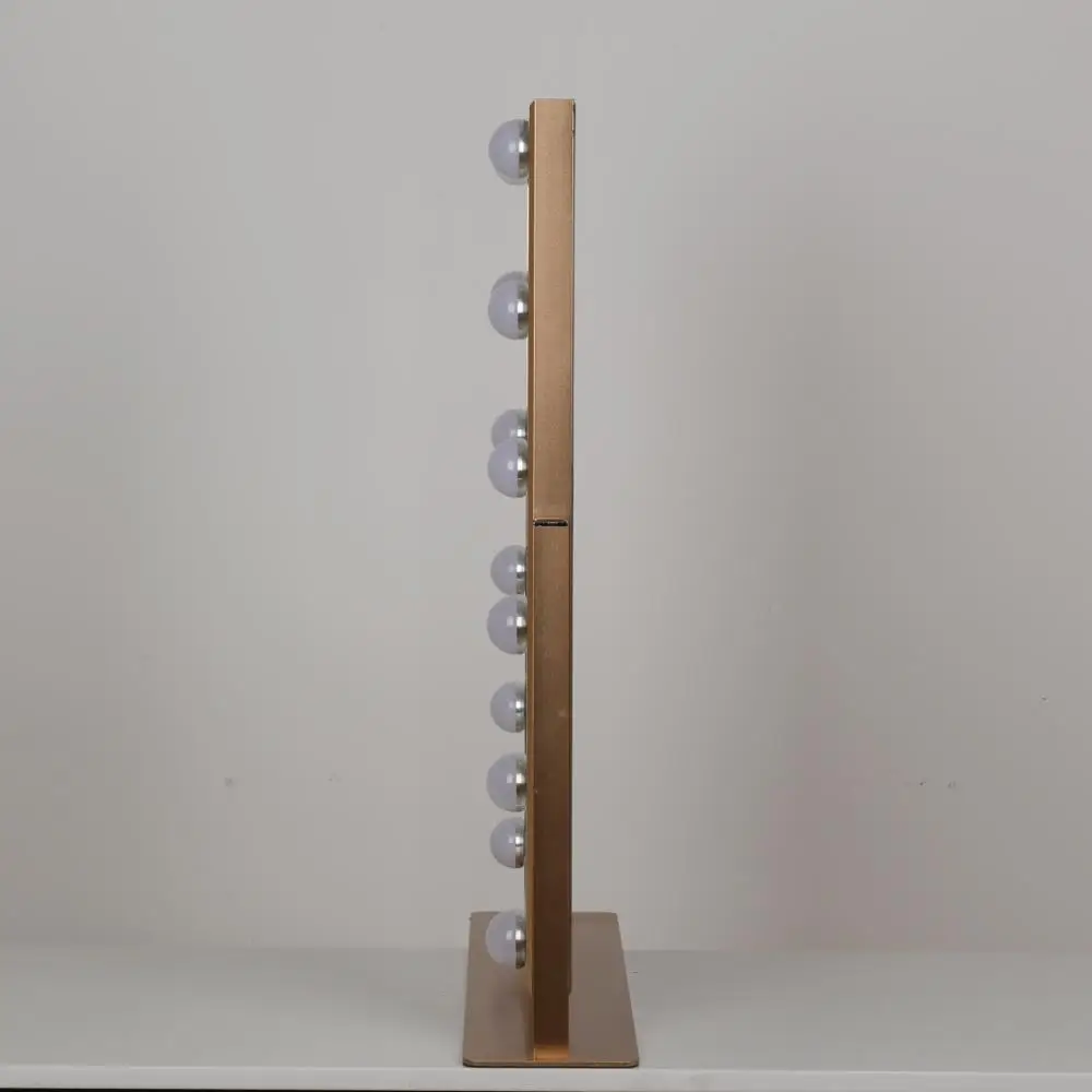 
Mini Desktop Hollywood Mirror with Bluetooth Speakers in New Style 