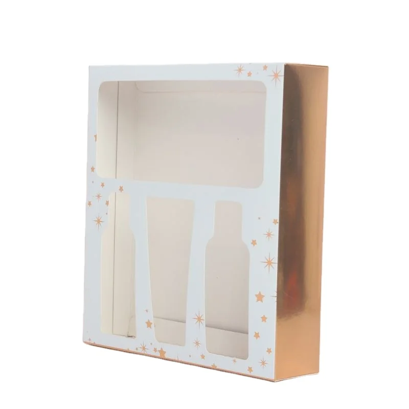 Custom Printed LOGO Small Folding Packaging Paper Box with Window Plastic tray insert Hook For Mobile Phone Case