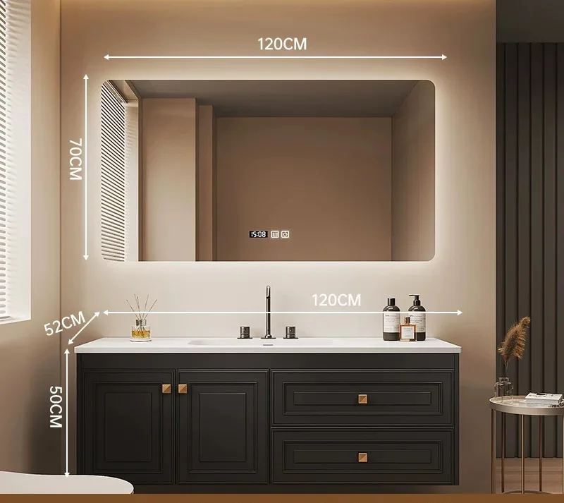 Foshan Manufacturer Texas Vanity Hotel Pharmacy Led Light Bathroom Cabinet bathroom vanity 36 inch sink cabinet