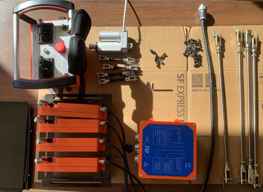 wholesale premium construction machinery partshydrsulic remonte control 4 way hydraulic wireless control system