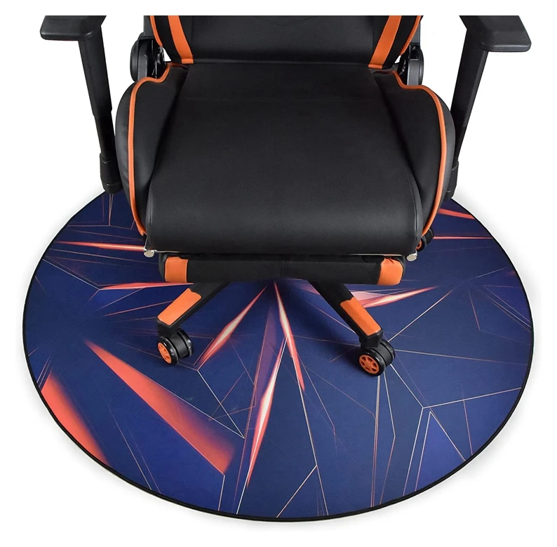 Коврик для офисного стула из полиэстера коврик с ковровым покрытием высоким ворсом 