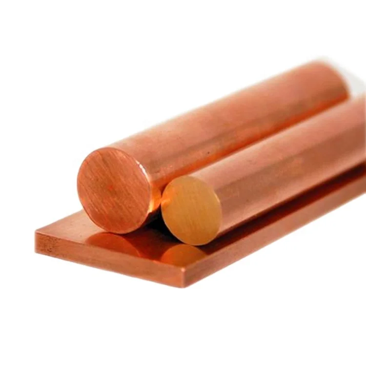 Cheap Factory Price brass round rod copper ground rod tungsten copper bar for electrical accessories