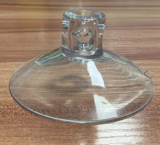 PVC Transparent Mushroom head Suction Cup Double sided suction cup Screw Suction cup with a hole for Bathroom Kitchen Glass
