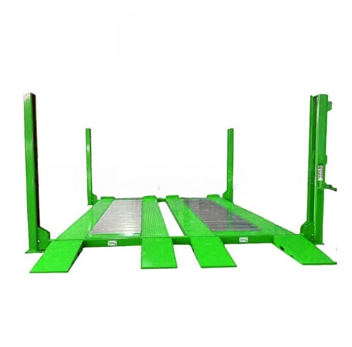High Quality 4 Post Car Lift Customized Garage Equipment Car Parking Lift For Sale