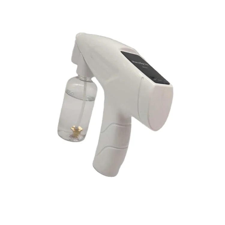 
Hot sales USB rechargeable handy facial steamer gun / mist spray / nano sprayer disinfection gun 
