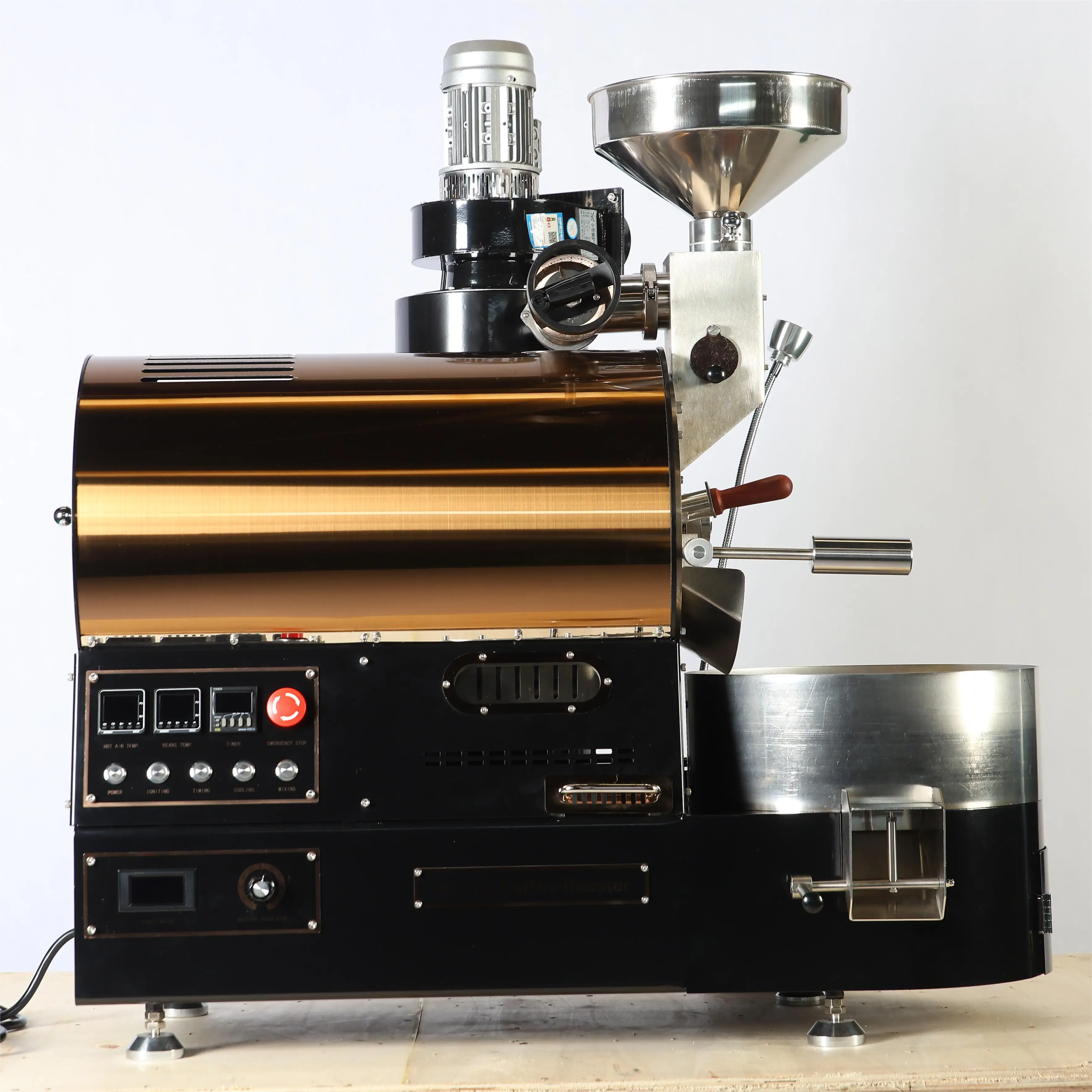 Wintop Brand New Household 1kg Coffee Roasters Gas Coffee toaster Electric Gas 2kg Commercial Coffee Bean Roasting Machine