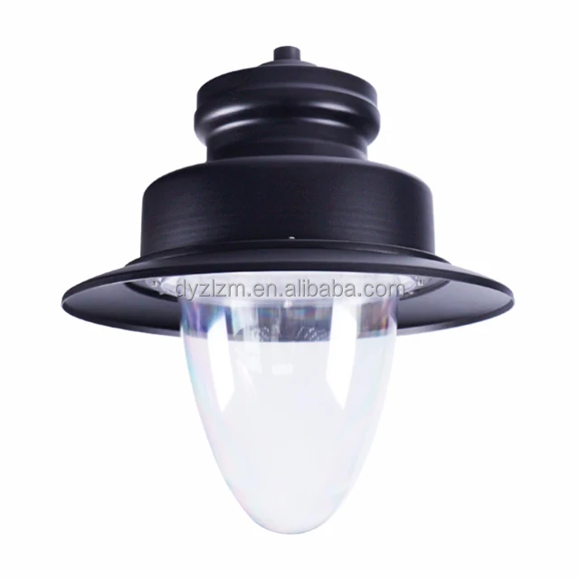 Urbanization Conical Lamp PC Diffuser IIluminacion  Post top Luminaires Garden Lights Outdoor Pole Park Lantern Housing