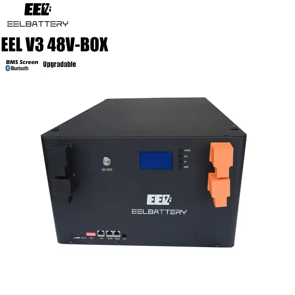 EEL V3 V4 48V Diy Lifepo4 Battery Box Kit 16S Lifepo4 100ah 280ah 340ah Phosphate Lithium Battery case 48V Battery Box