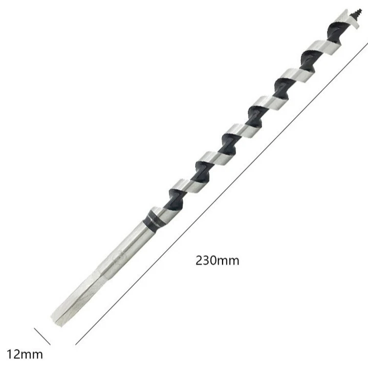 230mm Twist wood Drill Bit  For Metal Quality Carbon Steel Drilling bits Woodworking Tools