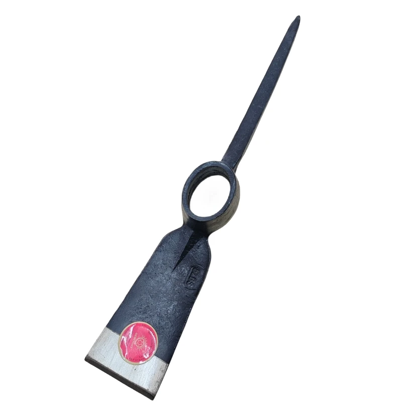 Factory Customized High Quality Digging Pickaxe Red Pickaxe Head Wooden Handle Pickaxe