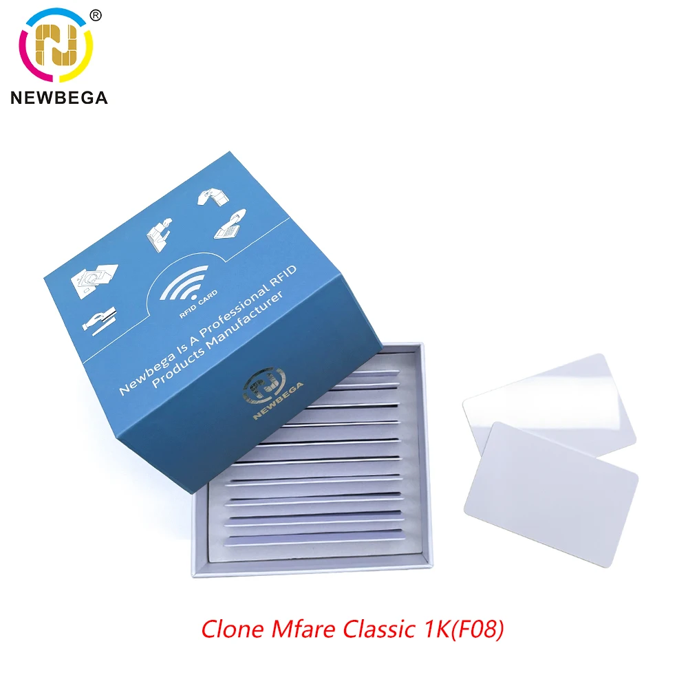 13.56 MHz 1024 bytes Clone Mare Classic 1 K(F08) S50 contactless smart blank RFID cards
