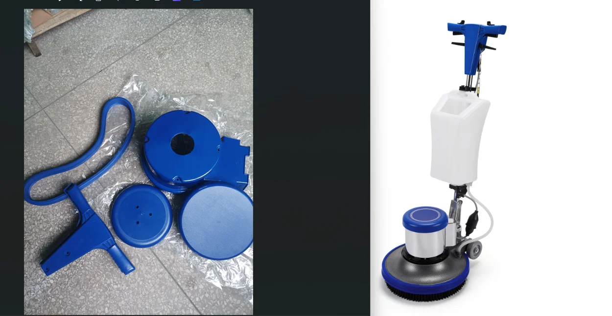 electric commercial buffing machine for marble floors 17 inch floor cleaner polisher HT-002 carpet buffer machines