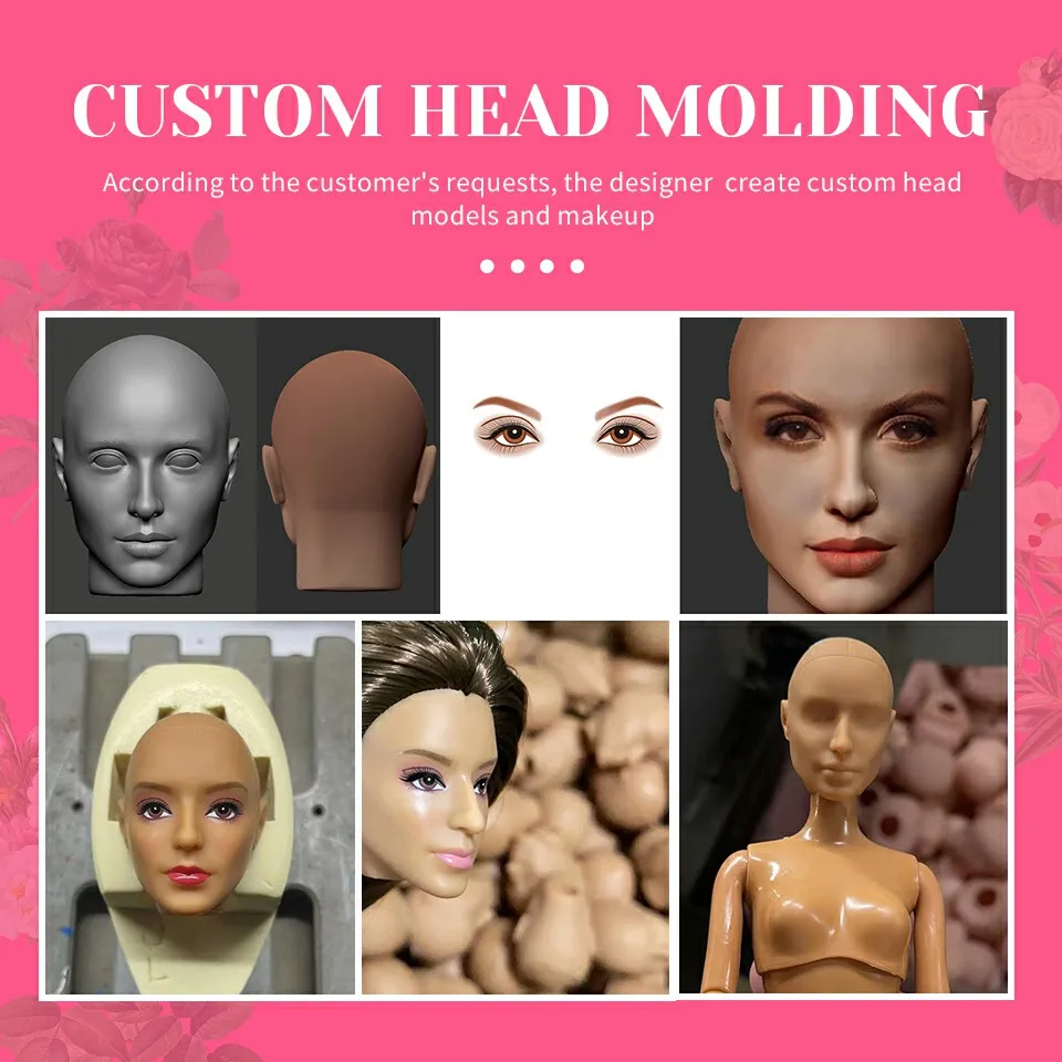 OEM/ODM  Factory Custom Service Vinyl Doll 12/14/18 inch custom doll