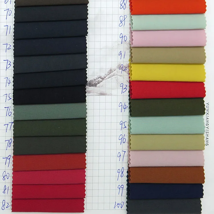 160D nylon elastic mountaineering fabric shorts sweatpants fabric nylon four-sided stretch jacket mountaineering fabric