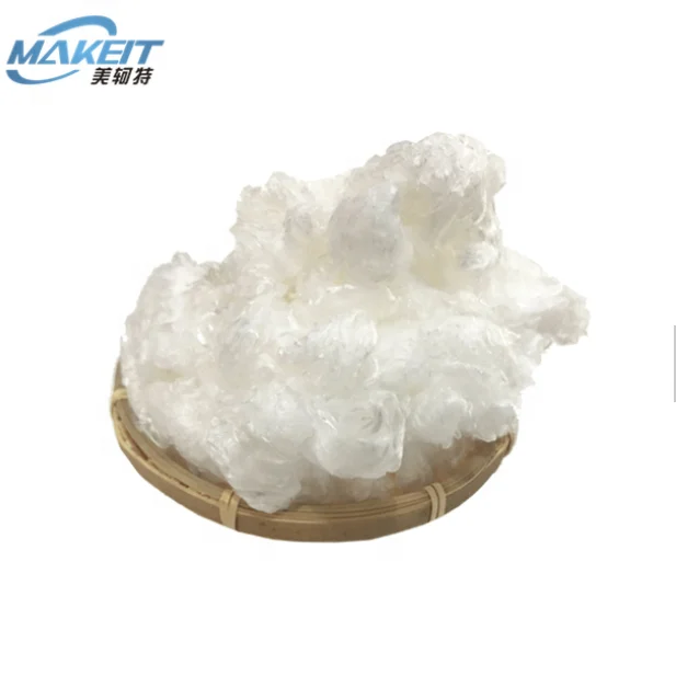 Lyocell Staple Fiber For Plant Fiber Dry Tencel cosmetic face mask and Fabric