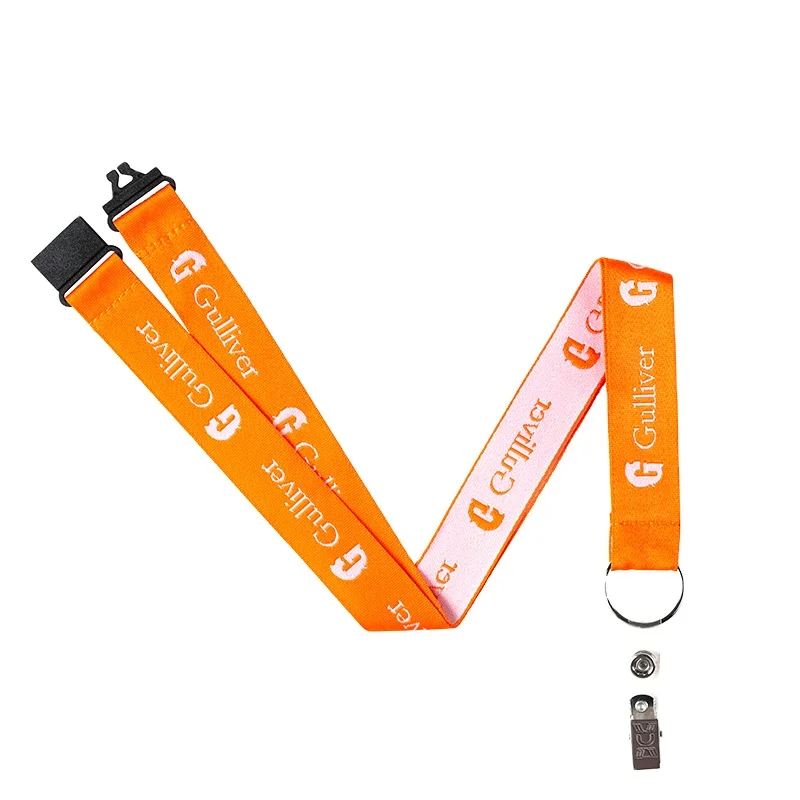 
Factory Wholesale High Quality custom Polyester Lanyard Lanyard With Chick buckle 