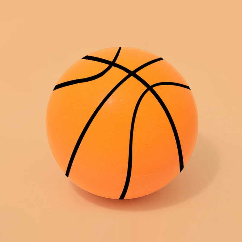 Wholesale Custom Ball Toy Silent Basketball Bouncing Balls Soft Silent Bouncy Foam Toys Ball
