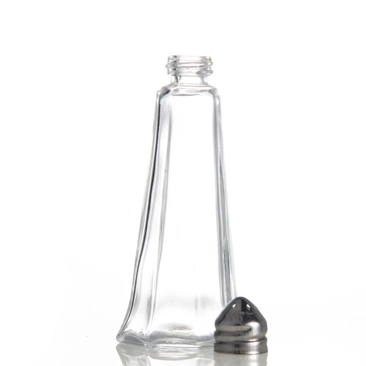 
Small Mouth Tower Shape 40mL Salt Pepper Shakers 30mL Stainless Steel Salt And Pepper Grinder Set 