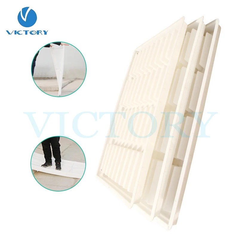 Farrowing Area Use Concrete Slat Floor Mould Pig Concrete Floor Slat Mould Victory Plastic Molding Preform Mould CN;HEN