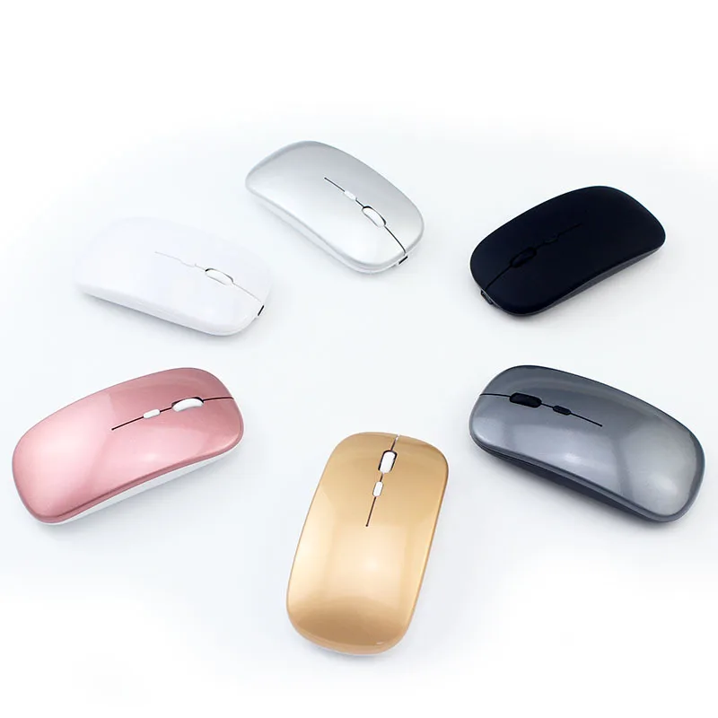 Беспроводная мышь BT 5 2 RGB перезаряжаемая беспроводная компьютерная со светодиодной подсветкой эргономичная игровая для ноутбука