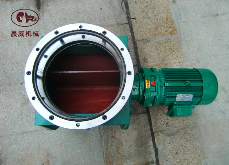 Special performance of food and medicine industries with observation window rotary feed valve