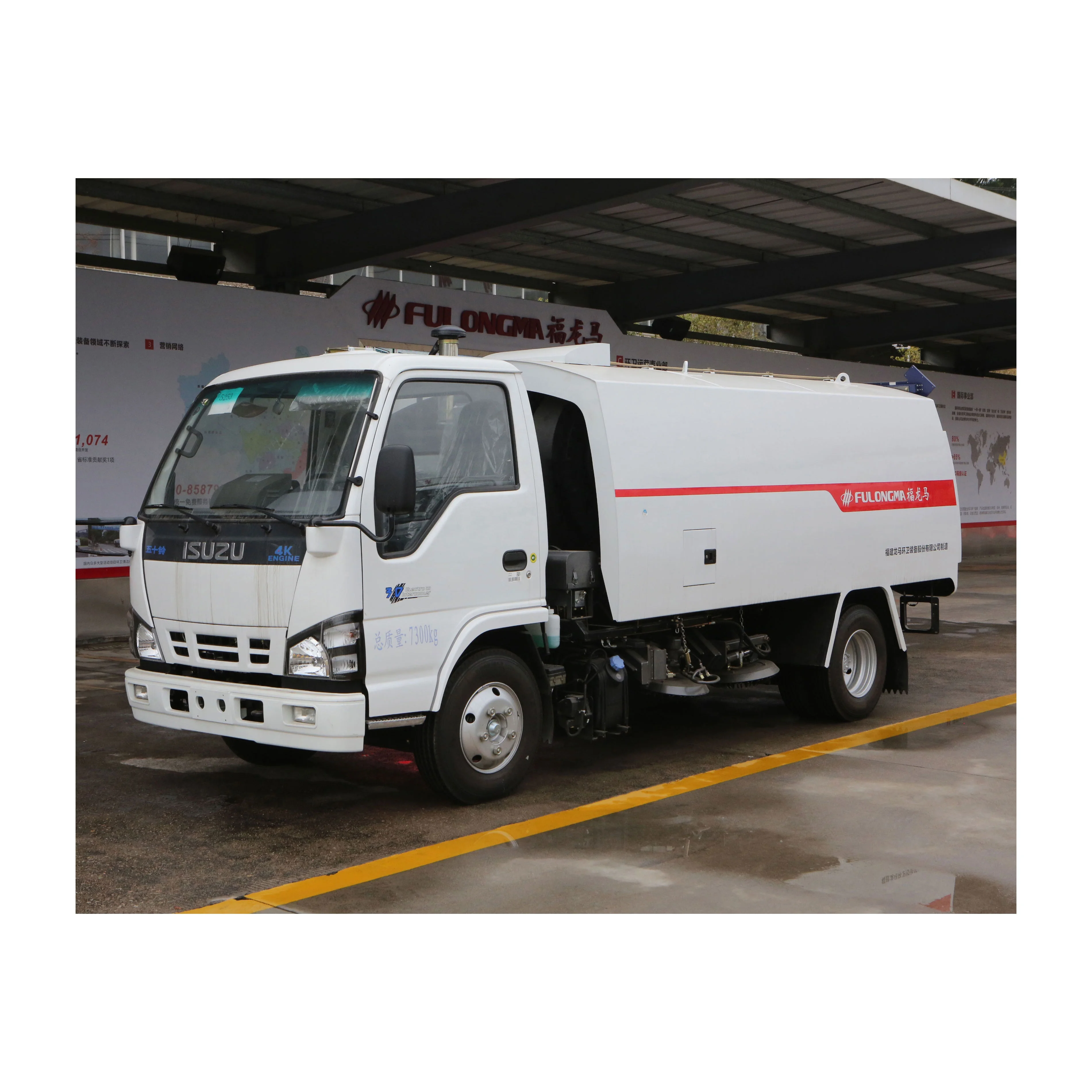 Вакуумный подстилка выбора шасси isuzu подметально-уборочная машина