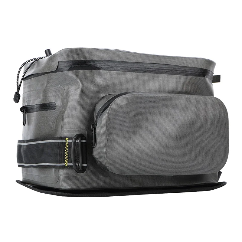 Large Capacity Motorcycle Side Box Saddle Bags Trunk Luggage Waterproof Durable Motorbike Tail Bag