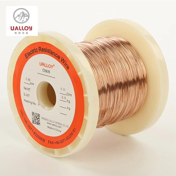 0.08mm 0.13mm 0.18mm 0.25mm 0.37mm Stock Wire CuNi6 Cuprothal 10 NC6 Cu94Ni6 Alloy