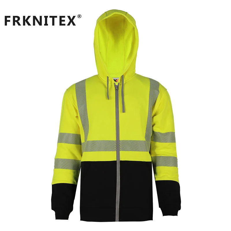 FRKNITEX Fire rated clothing flame retardant welding jacket flame resistant safety work wear hoodie