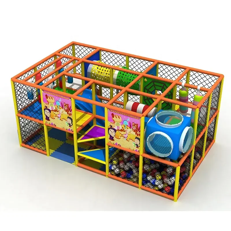 Customized Interactive Maze-Themed State-Of-The-Art Educational Recreational Playground Equipment for Schools Indoor Playground
