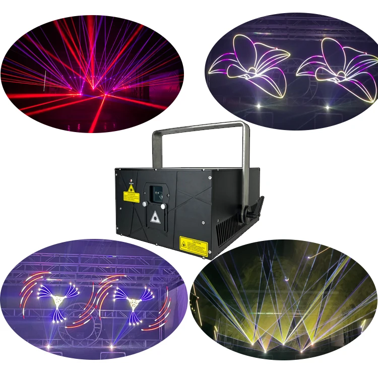 20w Laser Light with Full Color Animation Laser Light for the Parties Disco Stage Laser Show Lighting