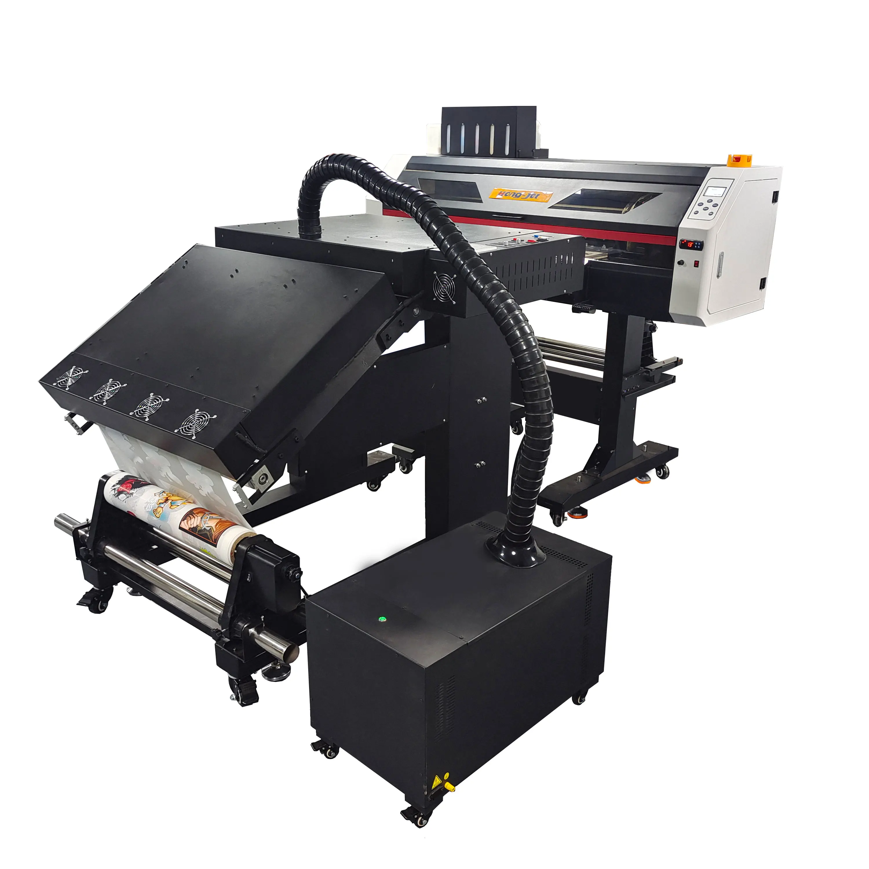 Hong Jet 24 Inch Epson I3200 Machine Printer No Powder DTF Printer for direct to film garment clothes  printing