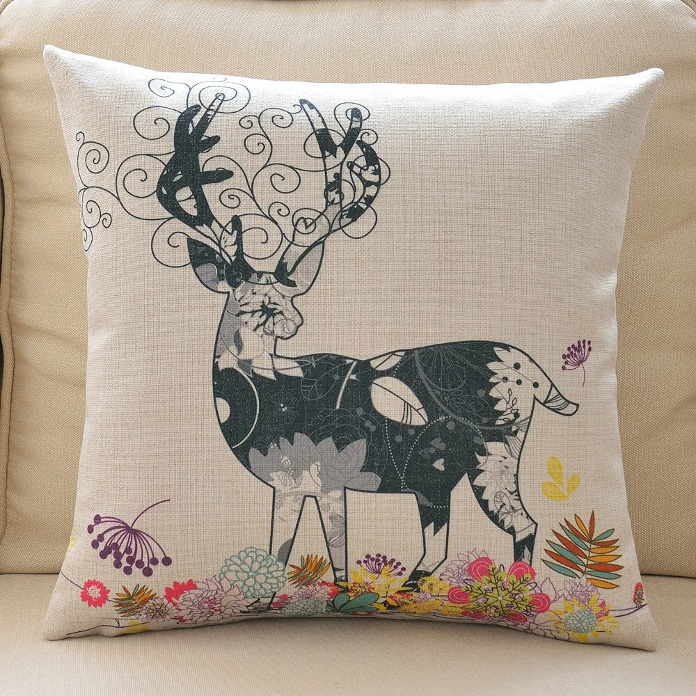 16inch Home Throw Linen Pillow Case Sublimation 40x40cm Custom Velvet Plain Cushion Cover For Sofa Pillow