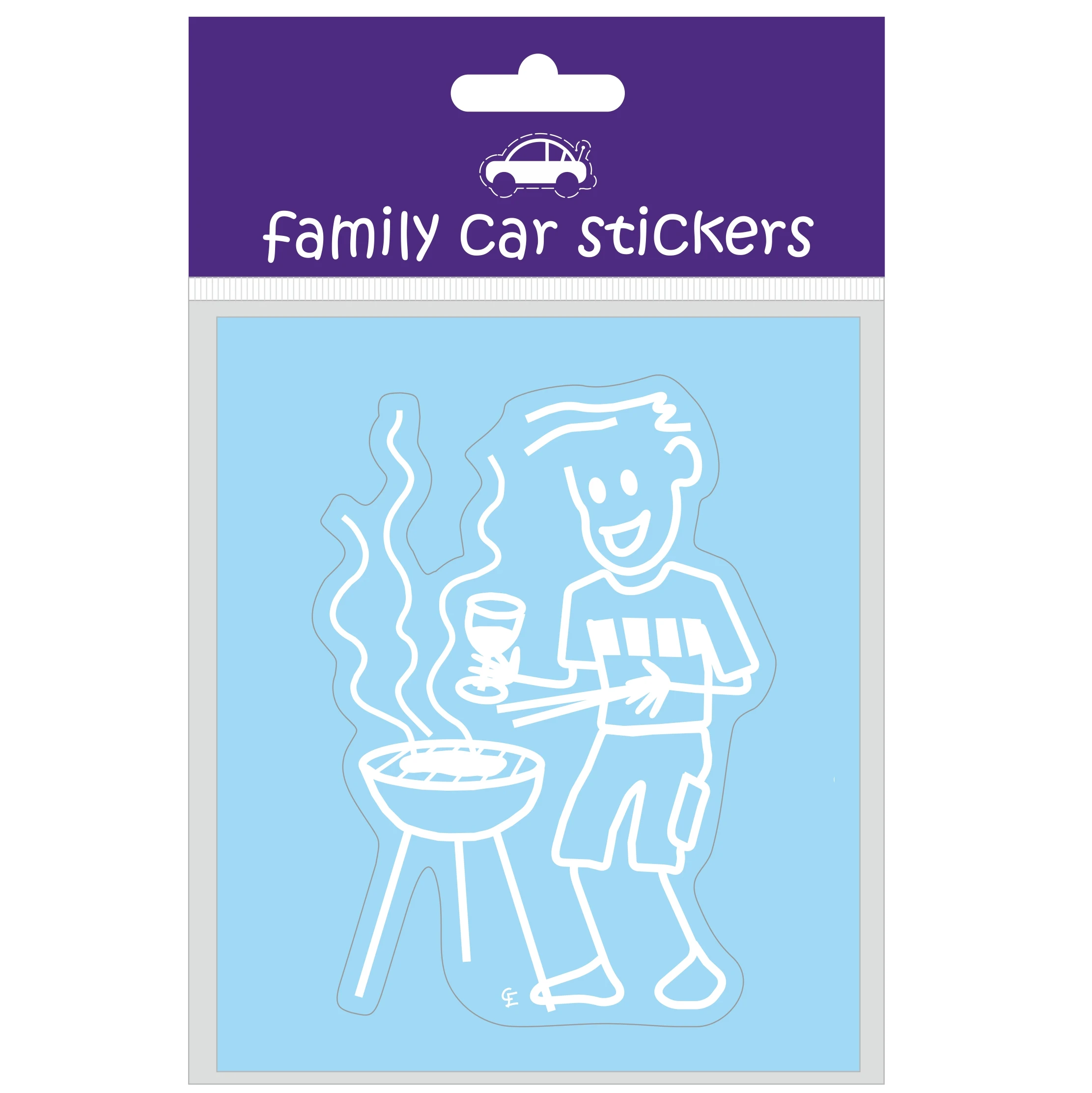  Family series die-cut decals car