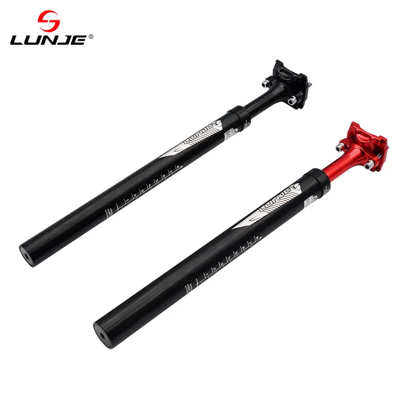LUNJE  Mountain Bike Shock Absorber Seat Tube 27.2/28.6/30.4/30.9/31.6mm Lifting Seat Pole MTB parts MTB accessories seat posts