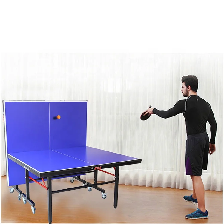 New Design MDF Board tablbe tennis Standard Size Moveable Folding Outdoor Pingpong Table For Sale