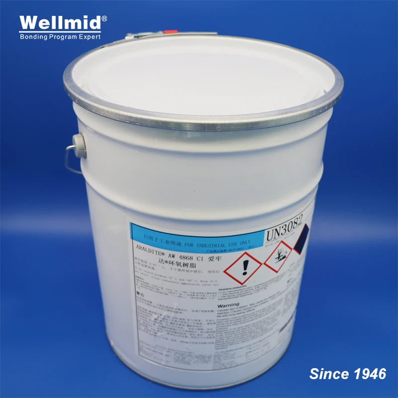ARALDITE AW HW4868 high toughened AB epoxy resin Ideally Metal GRP Glass fiber composite structural adhesive 2K Gap Filling glue