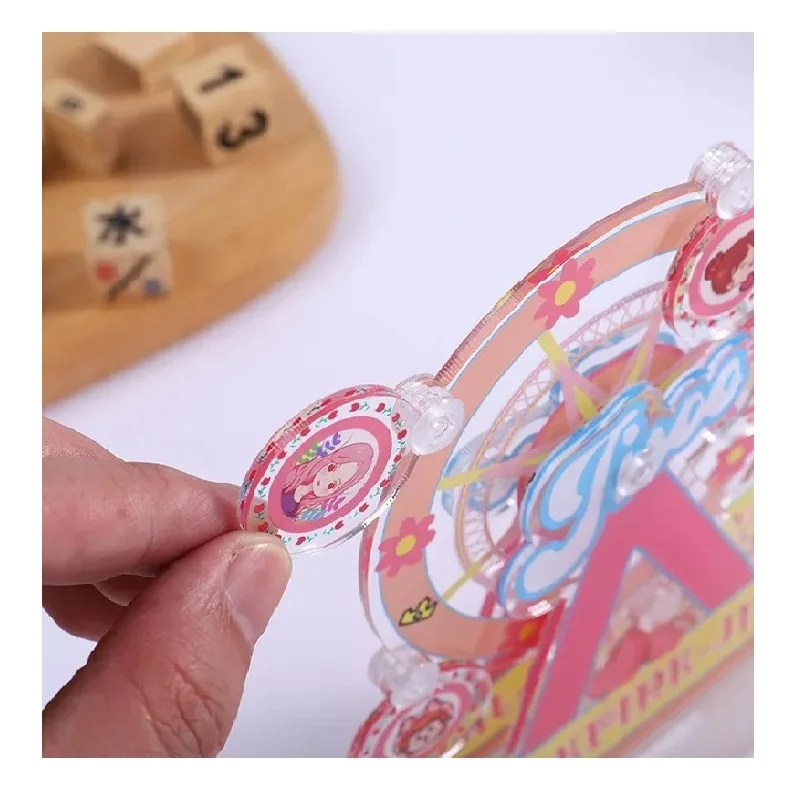 Customized combination of acrylic charm printed Acrylic Ferris Wheel