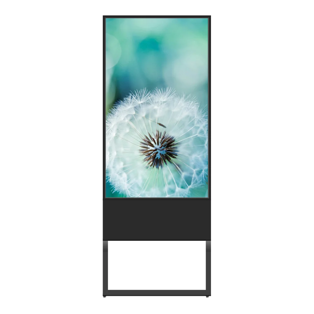 Portable digital poster lcd signage 4K HD android kiosk smart advertising players digital signage and displays