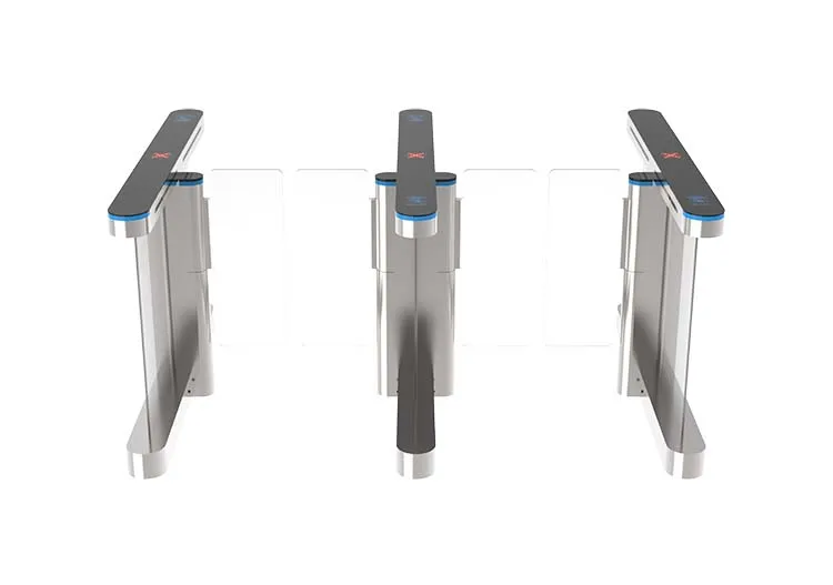 Full Automatic Swing Speed Turnstile RFID Card Reader QR Code Face machine Security Turnstile Gate in Gym Office-block