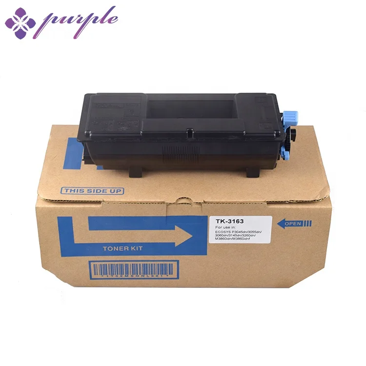 Compatible for Kyocera TK-3160 tk-3163 toner cartridge TK3160 3160 ECOSYS P3045dn 3050dn 3055dn Copier toner TK3160