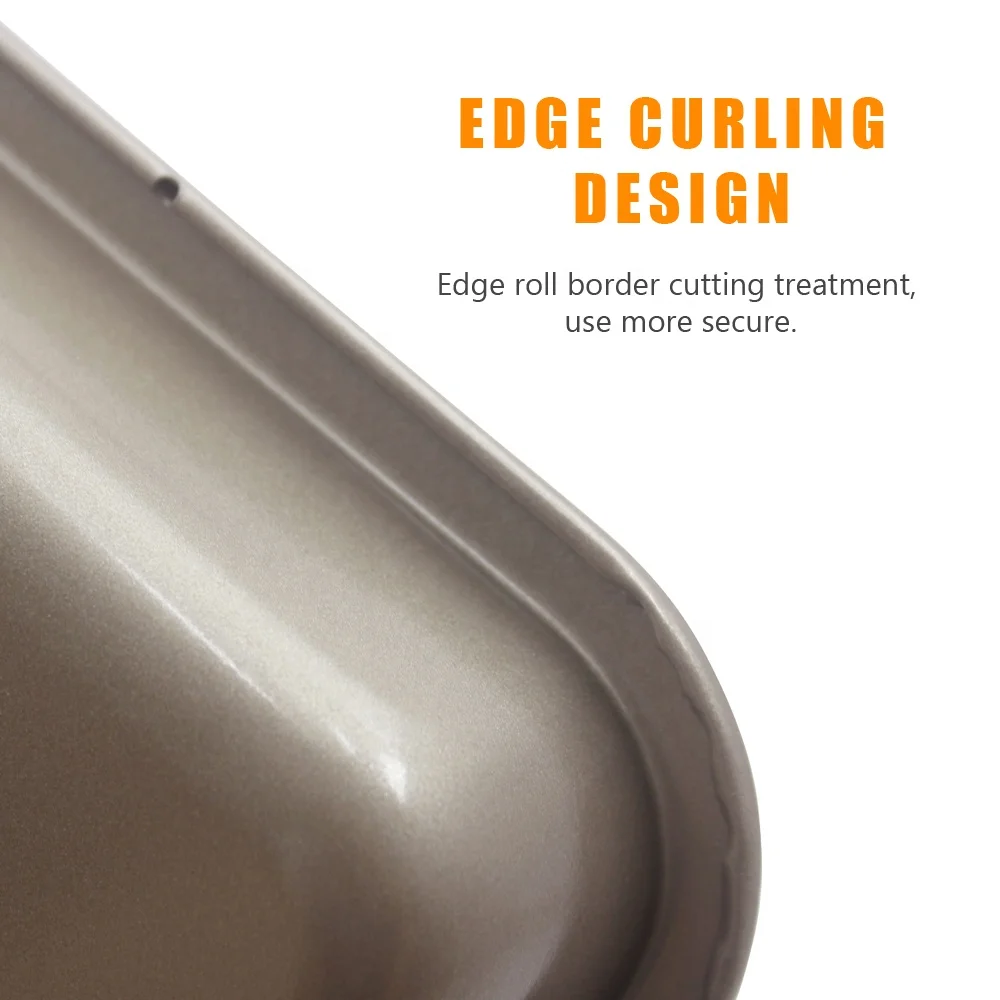 Non stick pizza baking pan baking loaf pan adjustable baking tray