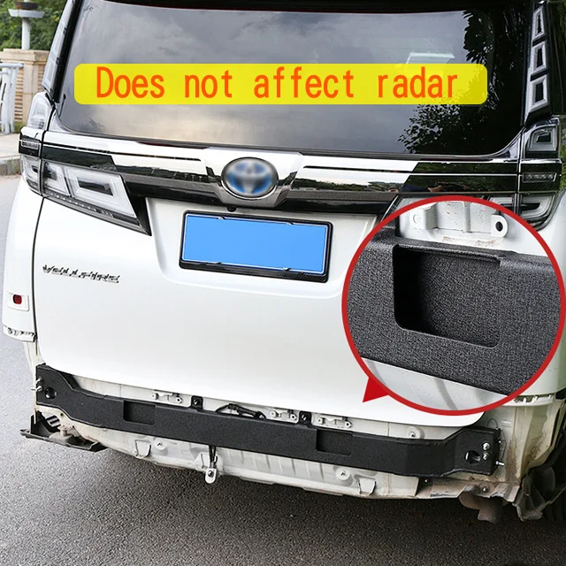 Modification of REAR Bumper anti-collision steel beam for 30 series Alphard Vellfire & Lexus LM